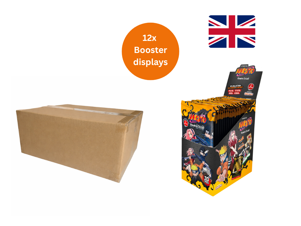 [PRE-ORDER] Naruto Mythos TCG - 2nd Edition Case (12 Booster Boxes)