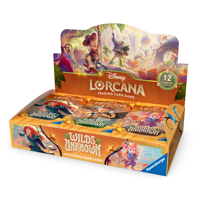 Disney Lorcana - Wilds Unknown: Booster Display (24 boosters) - EN