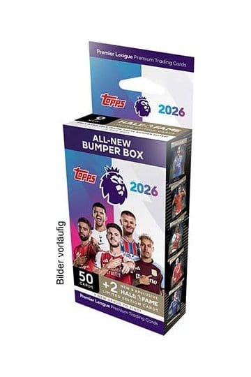 TOPPS - Bumper Box – Premier League Trading Cards 2025/26 (ON-DEMAND PRODUCT)