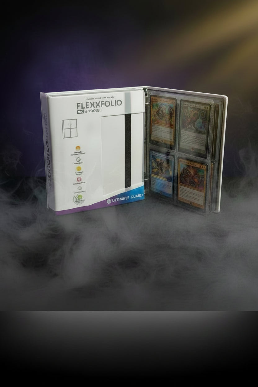 twinkle melody booster box Ultimate Guard Flexxfolio 160 8-Pocket Binder – White Edition – TCGHAVEN